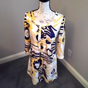 Lilly Pulitzer Floral Silk Dress - 6